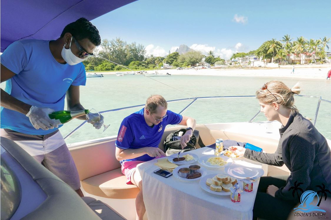 Brunch at sea on exclusivity